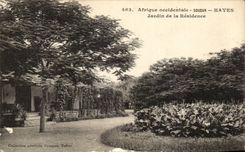 CPA Western Africa Sudan Kayes Garden of the Residence