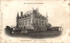 CPA Les Chateaux De La Vendee Loge Fougereuse Chateau De La Goujonnerie