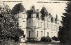CPA Les Chateaux De La Vendee Sigournais Le Chateau De Launay