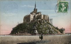 CPA Le Mont Saint Michel Pecheur