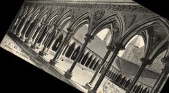 CPA Le Mont Saint Michel Abbaye Le Cloitre 