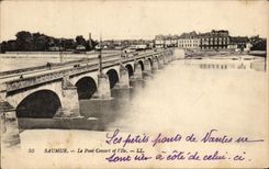 CPA Saumur Le Pont Cessart et l'Ile