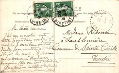 CPA Nantes the Castle Dobree Main door of the old Vault of the Irishmen