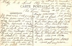 CPA Vichy On the New Park the Cicada