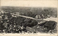 CPA Troyes Seen On the Prefecture