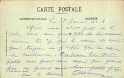 CPA Troyes Panorama taken of the Cathedral