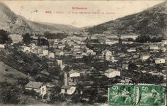 CPA Foix Vue generale prise en amont 