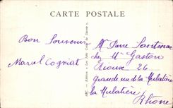 CPA Serrieres in Chautagne Castle of Perugia