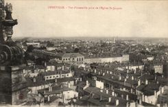 CPA Luneville Overall picture catch of I' Eglise St Jacques