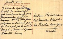 CPA Parc De St Cloud the Bridge Of the devil