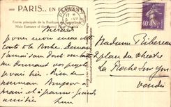 CPA Paris While Strolling Main entrance Of the Basilica Of the Sacring Montmartre Heart