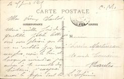 CPA Le Grande Guerre Foncquevillers Ruines du Cimetiere et de l'Eglise Militaria