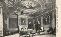 CPA Rennes Palais de Justice Cabinet du Premier President Plafond peint par Erard restaure par Gosse