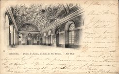 CPA Rennes Palais de Justice la Sallee des Pas Perdus