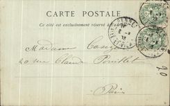 CPA Rennes Palais de Justice la Sallee des Pas Perdus