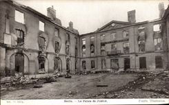 CPA Senlis Le Palais de Justice Militaria