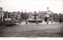 CPA Sermaize On the Militaria Marne