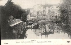 CPA Moulin Des Carmes A Senlis Militaria 