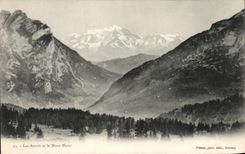 CPA Les Aravis Et Le Mont Blanc