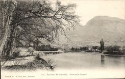 CPA Surroundings of Grenoble Isere and St Eynard
