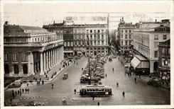 CPA Bordeaux Le Grand Theatre Et Place De La Comedie