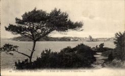 CPA Dinard La Pointe Des Douaniers Et Saint Servan