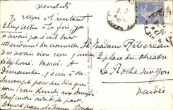 CPA Paris the Eiffel Tower Arc de Triomphe