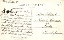 CPA Chateau De Pau Eastern Frontage