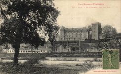 CPA Pau the Castle Seen Of the South