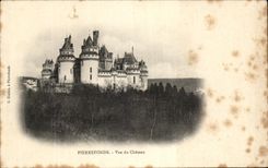 CPA Pierrefonds Vue du chateau