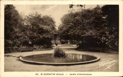 Jardin del St Quentin de CPA de la horticultura