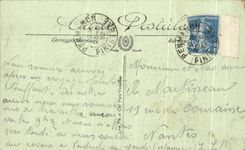 CPA Penmarch Saint Guenole the Rock of the Rabbit Head