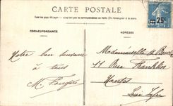 CPA Bordeaux Les Allees de Tourny et la Place de la Comedie