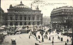 CPA Paris Nouveau Panorama de I'Opera Et de La Place