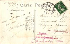 CPA Paris the automobile Vendome Place