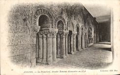 CPA Angers La Prefecture arcades romandes decouvertes en 1836