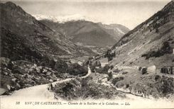 CPA Surroundings of Cauterets Way of Raillere and Cabaliros