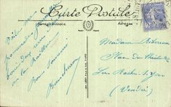 CPA Surroundings of Cauterets Way of Raillere and Cabaliros