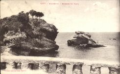 CPA Biarritz Rochers du Basta
