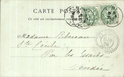 CPA Albi vista en el suburbio de la Madeleine