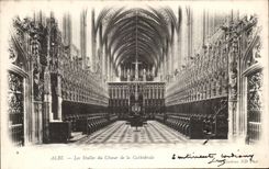 Paradas de CPA Albi del estribillo de la catedral