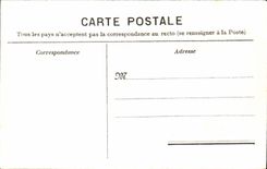 CPA Lac Leman Approche de l'Orage 