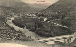 CPA Lozere Florac Panoramic View Of the Plate Of Bessede