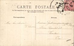 CPA Lyon Basilica of Fourviere and panorama taken of the Metaillque Tower