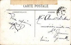 CPA Lyon the Bellecour Place And Coteau De Fourviere