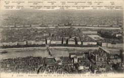 CPA Lyon Panorama Dimensions Southern Is Seen from Elevator this Toyur de Foruviere