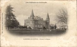 CPA St Michel Le Cloucq Chateau du Mazeau 