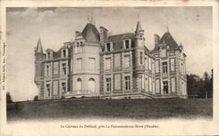 CPA Le Chateau du Deffend Pres La Pommeraie Sur Sevre 