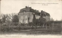 CPA Saint Andre D'Ornay Chateau de la Brossardiere Merland