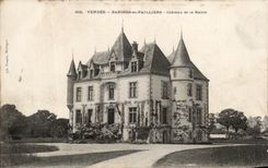 CPA Vendee Bazoges en Pailliers Chateau de la Rairie